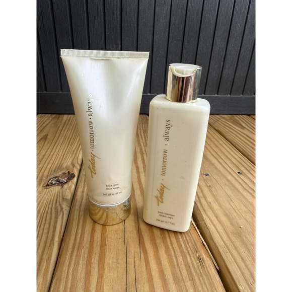 Avon Other - Vintage 2004 Avon Today Tomorrow Always Body Rinse & Body Moisture Damaged Lid